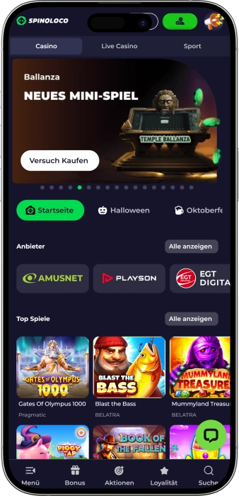 Spinoloco App